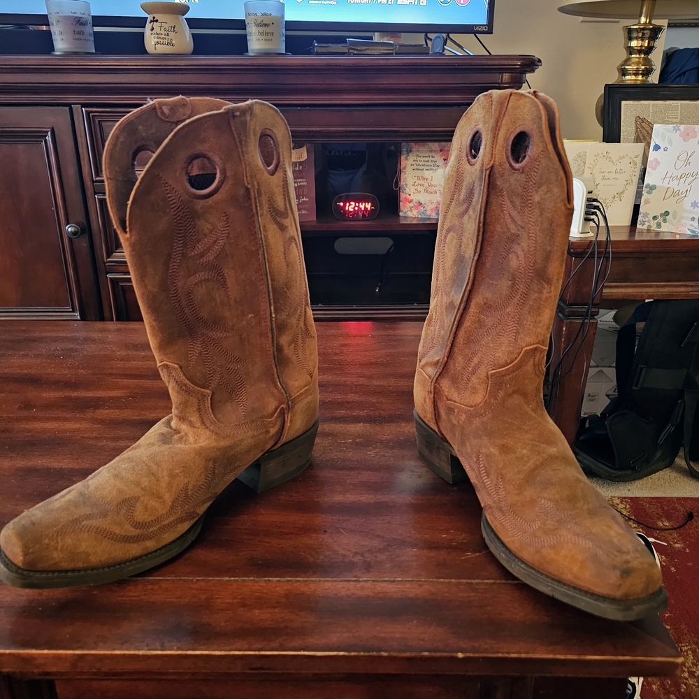 Dan Post Men's Brown Western Boots - Picture 3 of 6